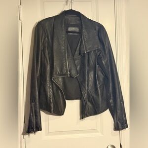 Blank NYC Black Leather Jacket